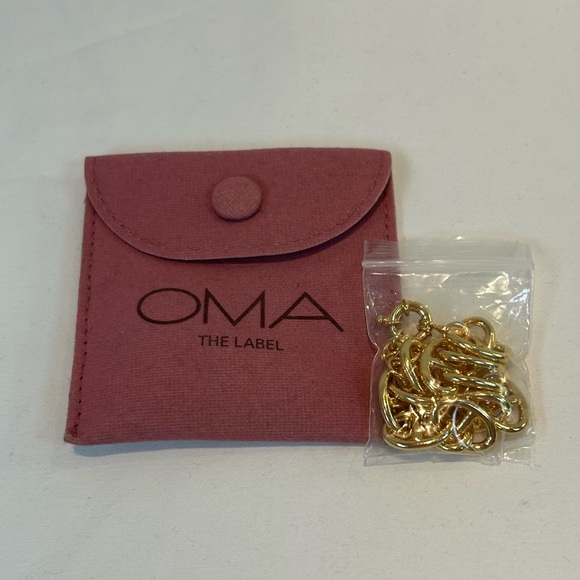 OMA the Label NWT The Abuja Gold Link Bracelet - Picture 7 of 8